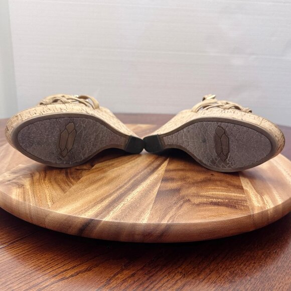 Cork heel Wedge Sandal - Picture 7 of 7